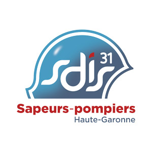 Logo sapeurs pompiers Haute Garonne